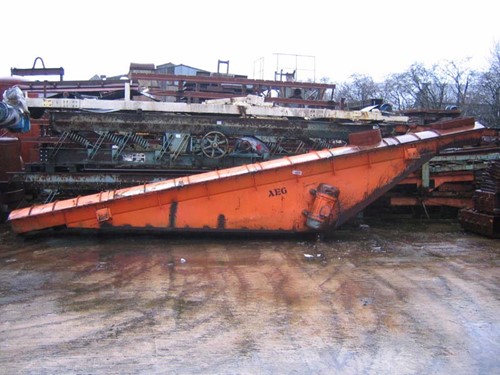 Vibrating convayor AEG 7600 x 630 mm, 60 t/h